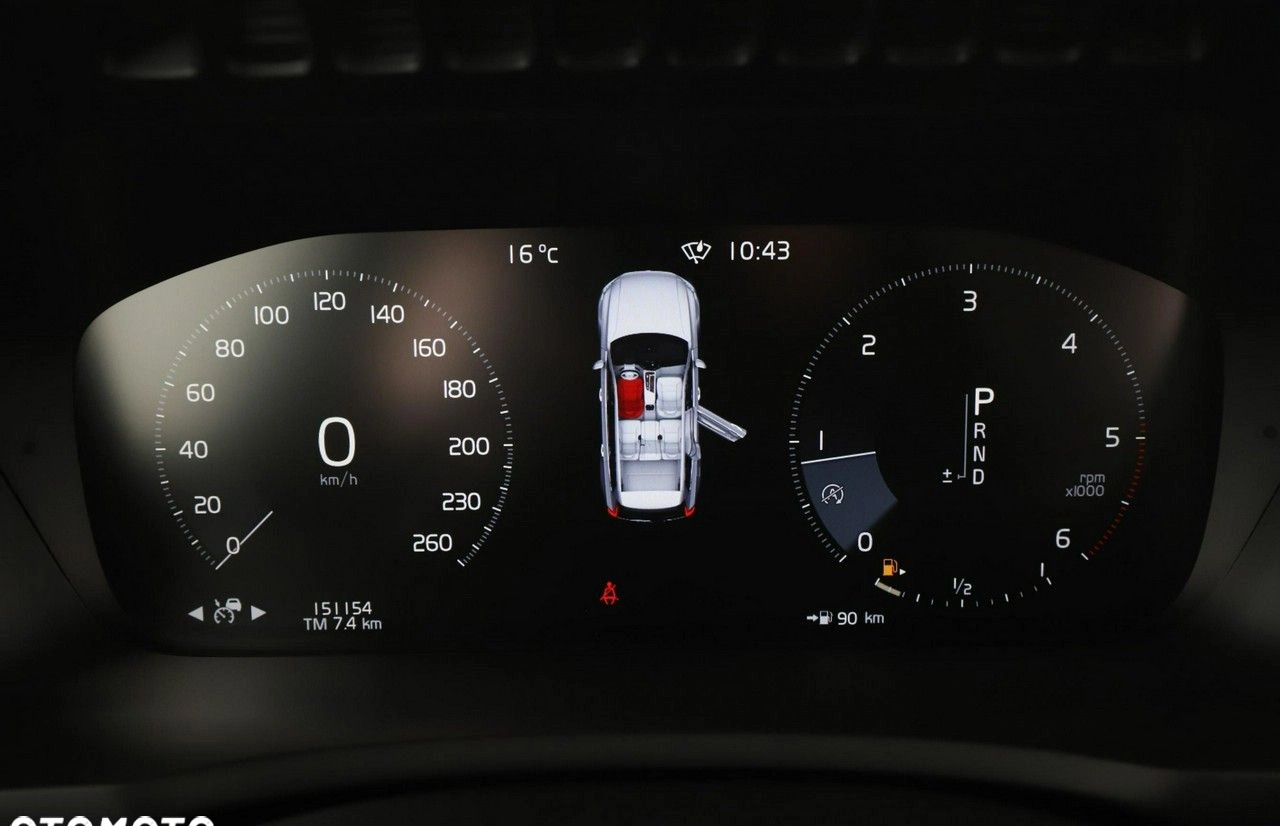 Volvo XC 90 cena 120600 przebieg: 151145, rok produkcji 2015 z Zbąszynek małe 466